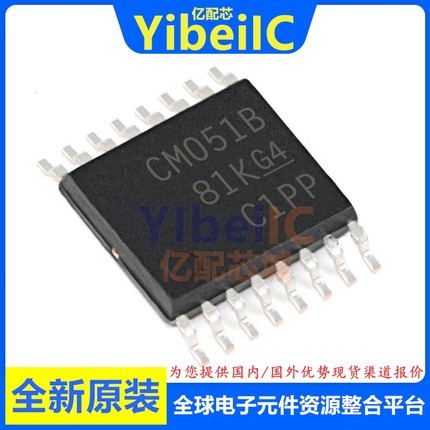 亿配芯 CD4051BPWR TSSOP-16 贴片CM051B BPW 多路复用器 IC芯片