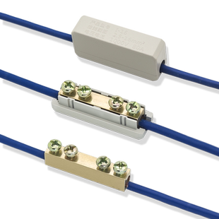 10-50平 电线对接连接器大功率铜线夹接头柱对接快速接线端子