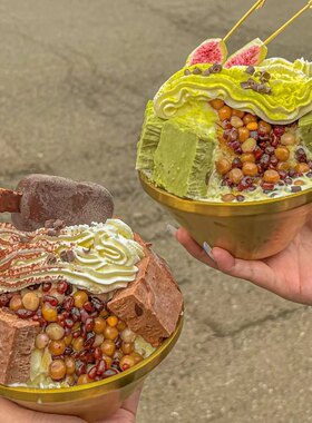冰淇淋甜品碗绵绵冰刨冰沙冰碗具