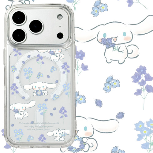 适用iphone17promax苹果17手机壳MagSafe磁吸16支架15透明14花朵13玉桂狗26ultra日系17e卡通可爱保护套女16e