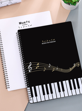 a4乐谱夹册透明插页文件夹钢琴谱夹子作品集画册资料册吉他谱夹册
