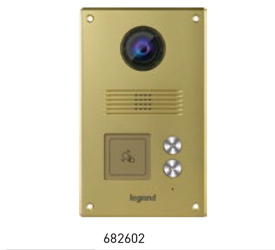 视得安罗格朗Legrand金色672602 挂壁682501数字楼宇对讲小门口机