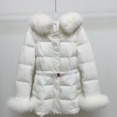 25高品质甜美狐狸毛领羽绒服流行爆款 映氏国内专柜正品 代购 小个子