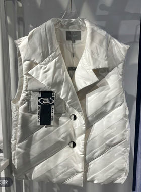 AnySpoor专柜国内代购秋冬保暖气质羽绒马甲上衣83D718