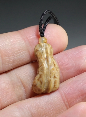 【年底清仓】小精品筋脉石挂件 天然戈壁玛瑙原石吊坠 楼叔孤品