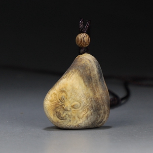 【原创】纯手工雕刻小猴子挂件 生肖吊坠 楼叔孤品