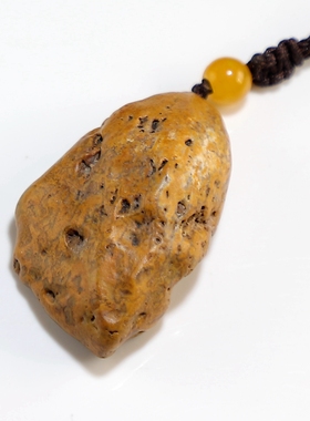 【像某种动物的甲片】九眼石页岩原石小吊坠 楼叔手工民族风挂件