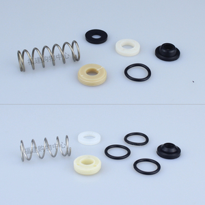 不锈钢小弹簧压簧 脚踏龙头脚踩阀安装配件 O型圈 胶垫胶圈垫片
