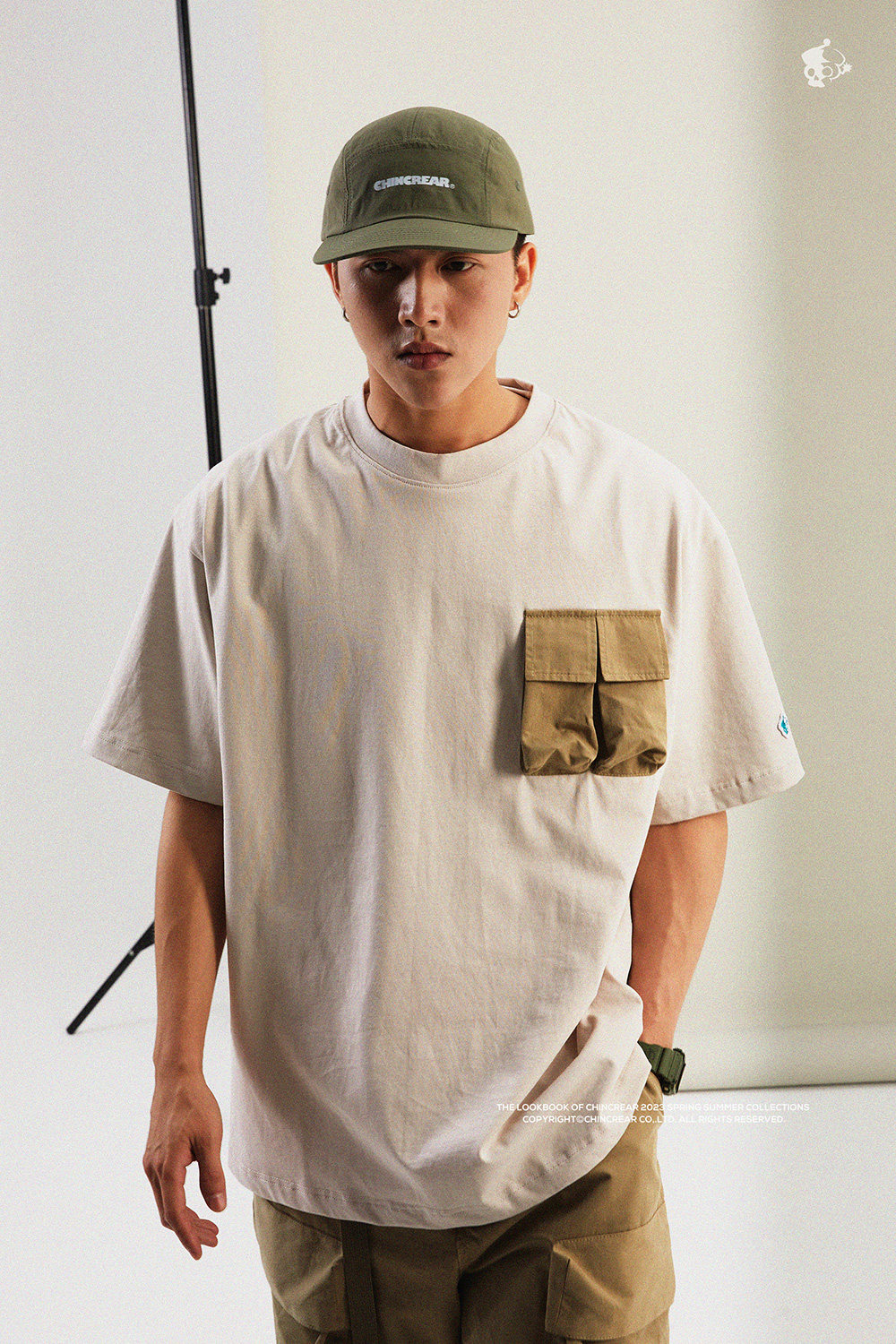 CHINCREAR短袖潮流宽松休闲TEE