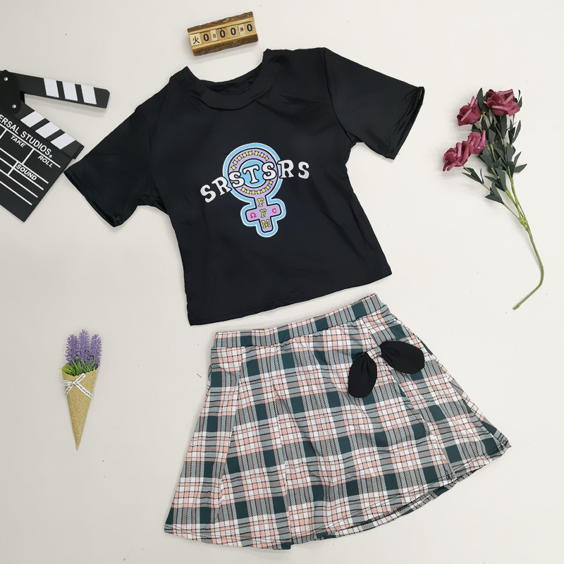 ins泳衣女学生韩版原宿风可爱日系小香风保守显瘦遮肚少女游泳衣|msdalam kategori sukan/Yoga/kecergasan/bekalan peminat, berenang, memisahkan Swimsuit - dari Buy2taobao.com untuk memberikan perkhidmatan ejen Taobao profesional membeli