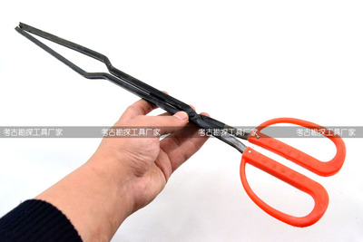 煤球钳 炭火钳煤火夹子 加粗烧烤钳 蜂窝煤钳夹碳 夹持钳子捡垃圾