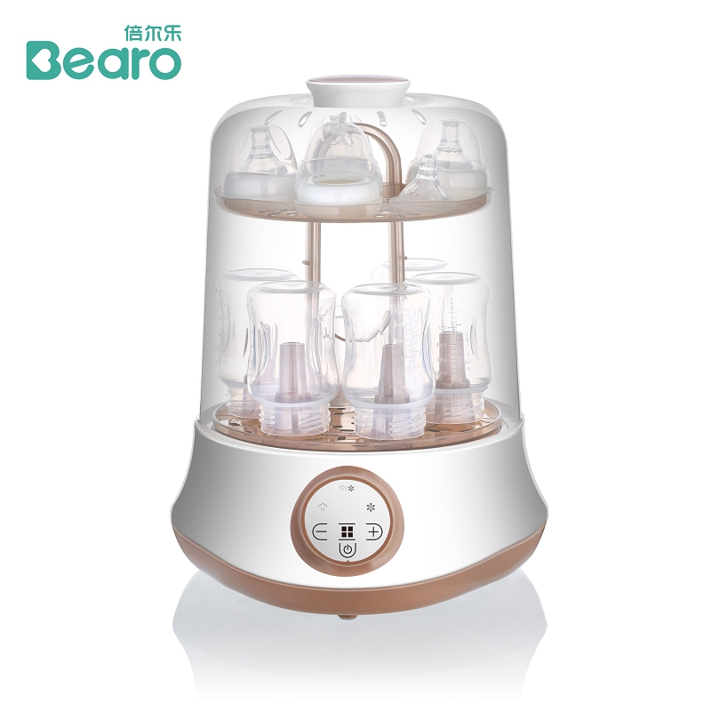 【特价】bearo倍尔乐婴儿奶瓶消毒器带烘干多功能宝宝蒸汽消毒锅