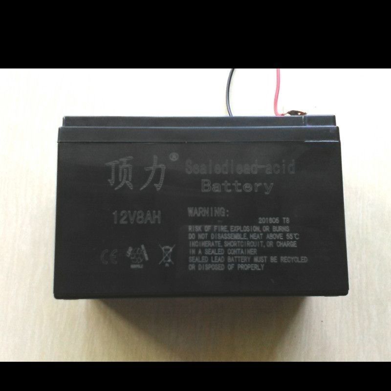 Battery 顶力 12v8ah电池喷雾器用电瓶 童车电瓶 打药机电瓶