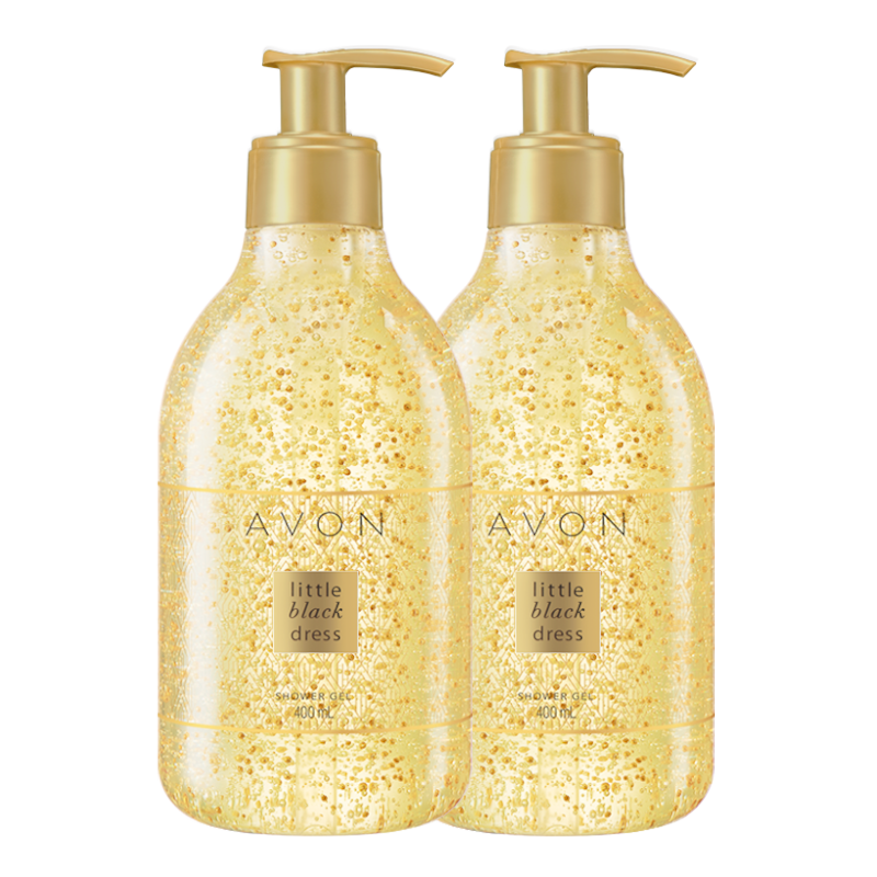 雅芳小黑裙香水沐浴露150ml*3