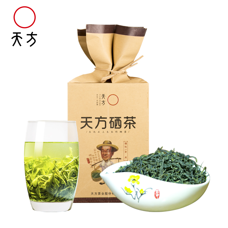 天方250g一级雨前栗香硒茶春茶