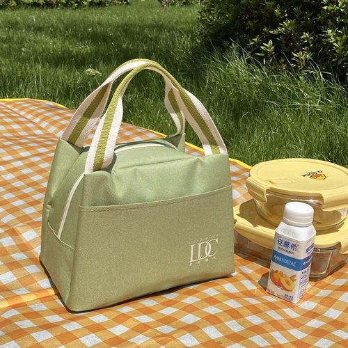 小清新手提便当包饭盒袋保温保冷