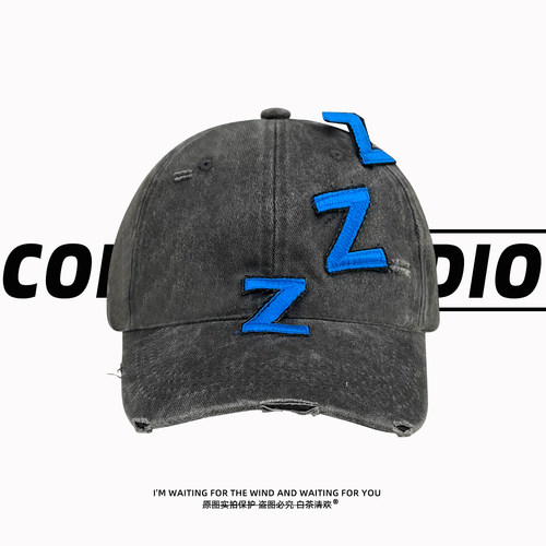 个性街头zzZ困困破坏风棒球帽