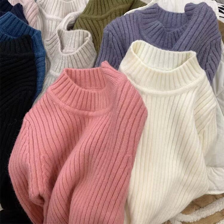 儿童半高领毛衣2025秋冬装新款宝宝保暖打底衫男女童洋气针织衫潮,童装/婴儿装/亲子装,毛衣/针织衫,淘宝优惠券,粉丝福利购,淘宝优惠卷