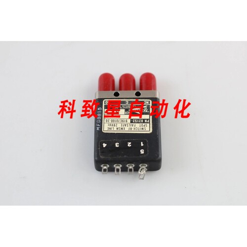 工业配件TRANSCO RF SWITCH SPDT FAILSAFE 28VDC P/N 82152 19C7