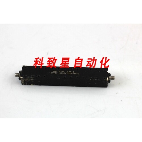 工业配件CF 4.1GHZ BW 230MHZ 滤波器12FV30-4150/U200-0/0