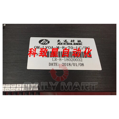 工业配件ACELINK OM-LVOA-M-8-70-LC/PC 可变光衰减器