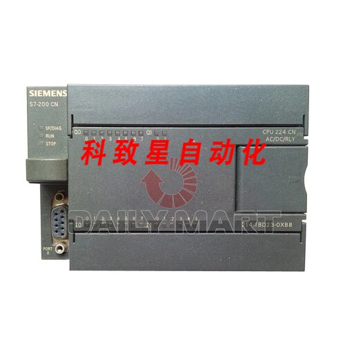 工业配件6ES7 214-1BD23-0XB8 CPU 224 处理器控制器14DI DC 10DO
