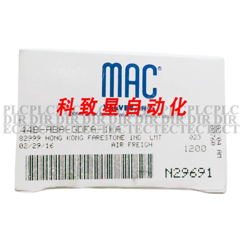 工业配件MAC 44B-ABA-GDFA-1KA电磁阀