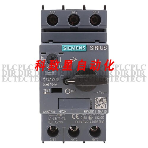 工业配件3RV2011-1HA10 开关断路器5.5-8A