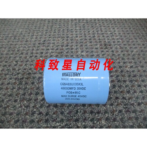 工业配件MALLORY CGS483U035X3L电容器48000MFD 35VDC