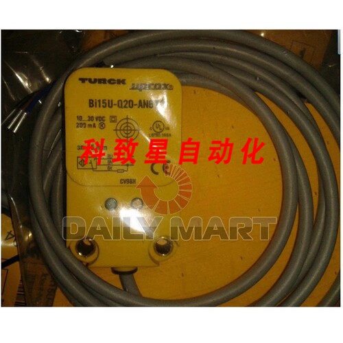工业配件光电感应传感器BI15U-Q20-AN6X2接近开关