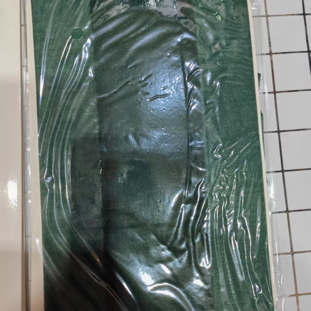 3双墨绿色嘉梦依8213女丝袜防刮彩色7D丝袜超薄一线裆绿色糖果袜