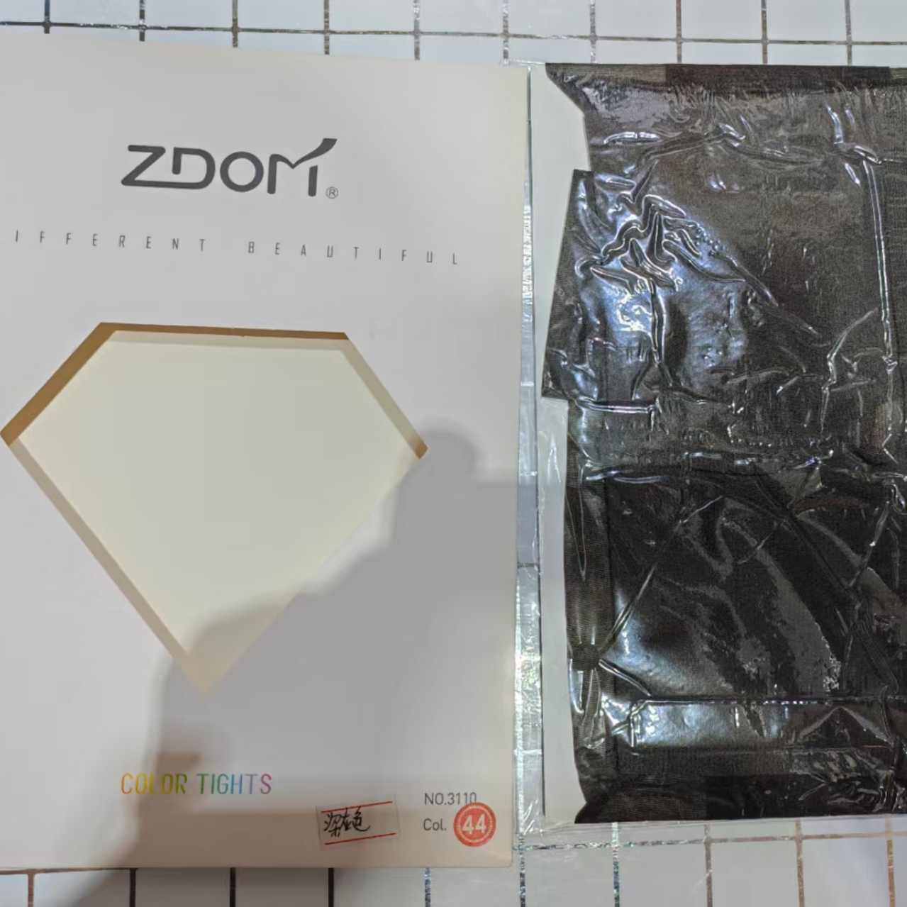 3双深灰姿多美3110女丝袜防刮彩色7D丝袜超薄一线裆灰色糖果袜