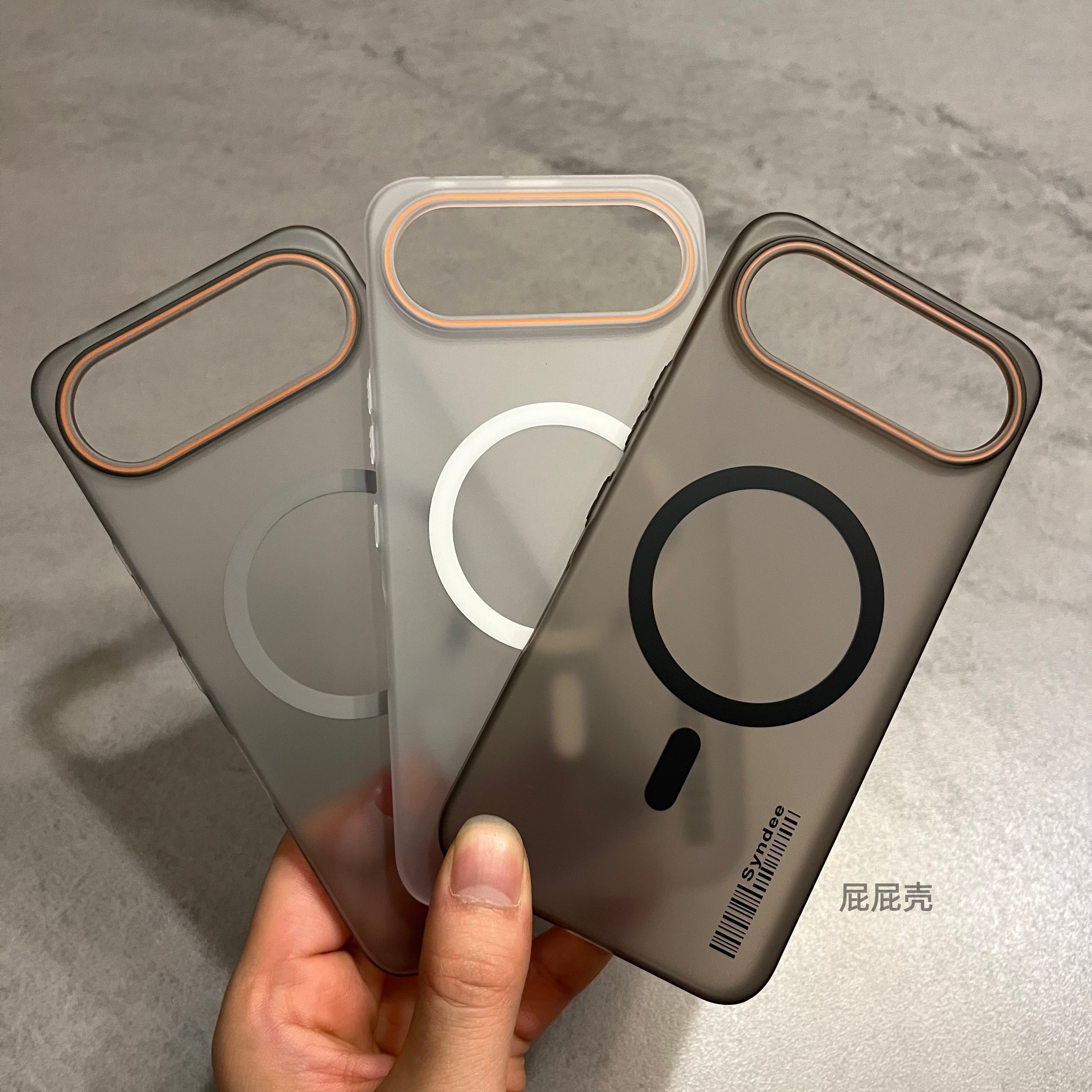 适用荣耀500手机壳磁吸式超轻薄全包边透明500pro磨砂硬壳简约高级轻奢新款男女保护套裸机感防指纹小众散热