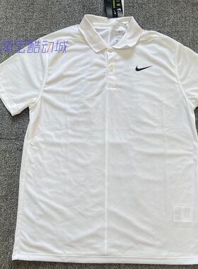 Nike Dri-FIT Victory Logo 男子高尔夫速干透气Polo衫BV0355 100
