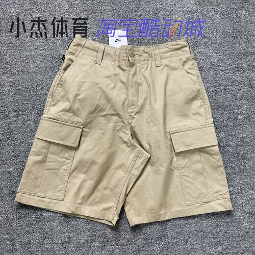 多口袋机能工装运动休闲五分短裤