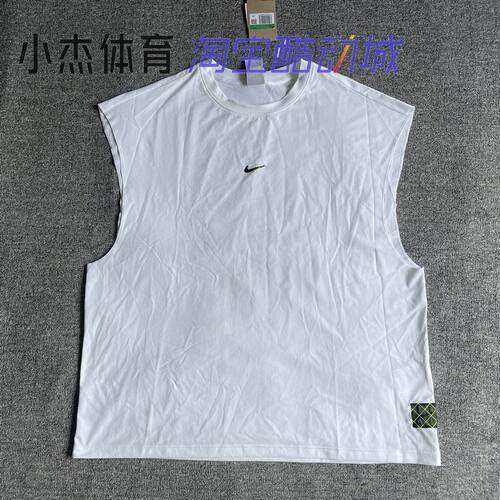 Nike/耐克 DRI-FIT 男子篮球宽松版型印花速干圆领无袖T恤 HV1889