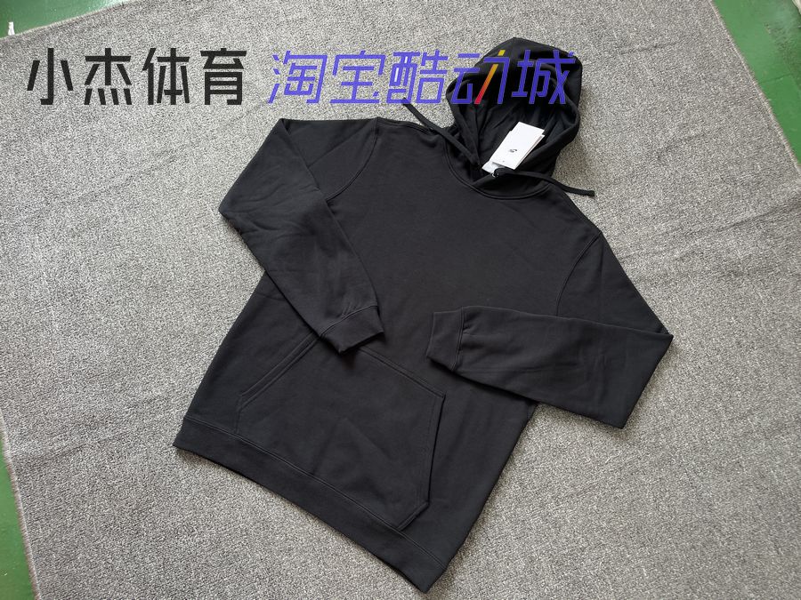 针织毛圈运动休闲连帽套头衫卫衣