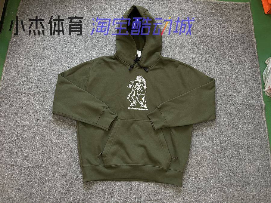 卡通抓绒保暖运动休闲连帽卫衣