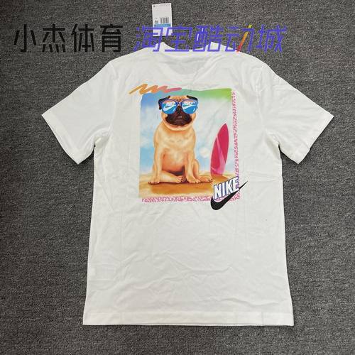 印花纯棉透气休闲宽松短袖T恤