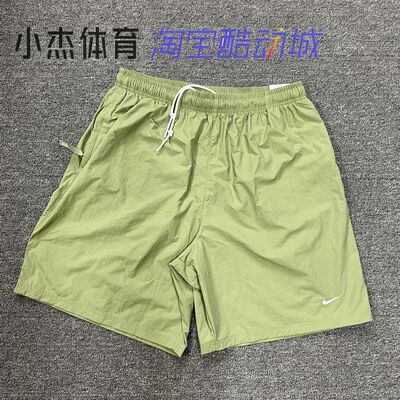 梭织拒水复古高街运动短裤