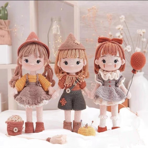 卡通公主玩偶diy手工材料