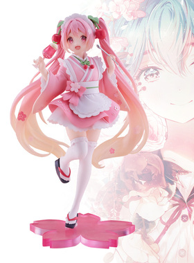 樱乐会现货taitoCoreful初音未来樱初音和风茶馆餐饮女仆手办景品