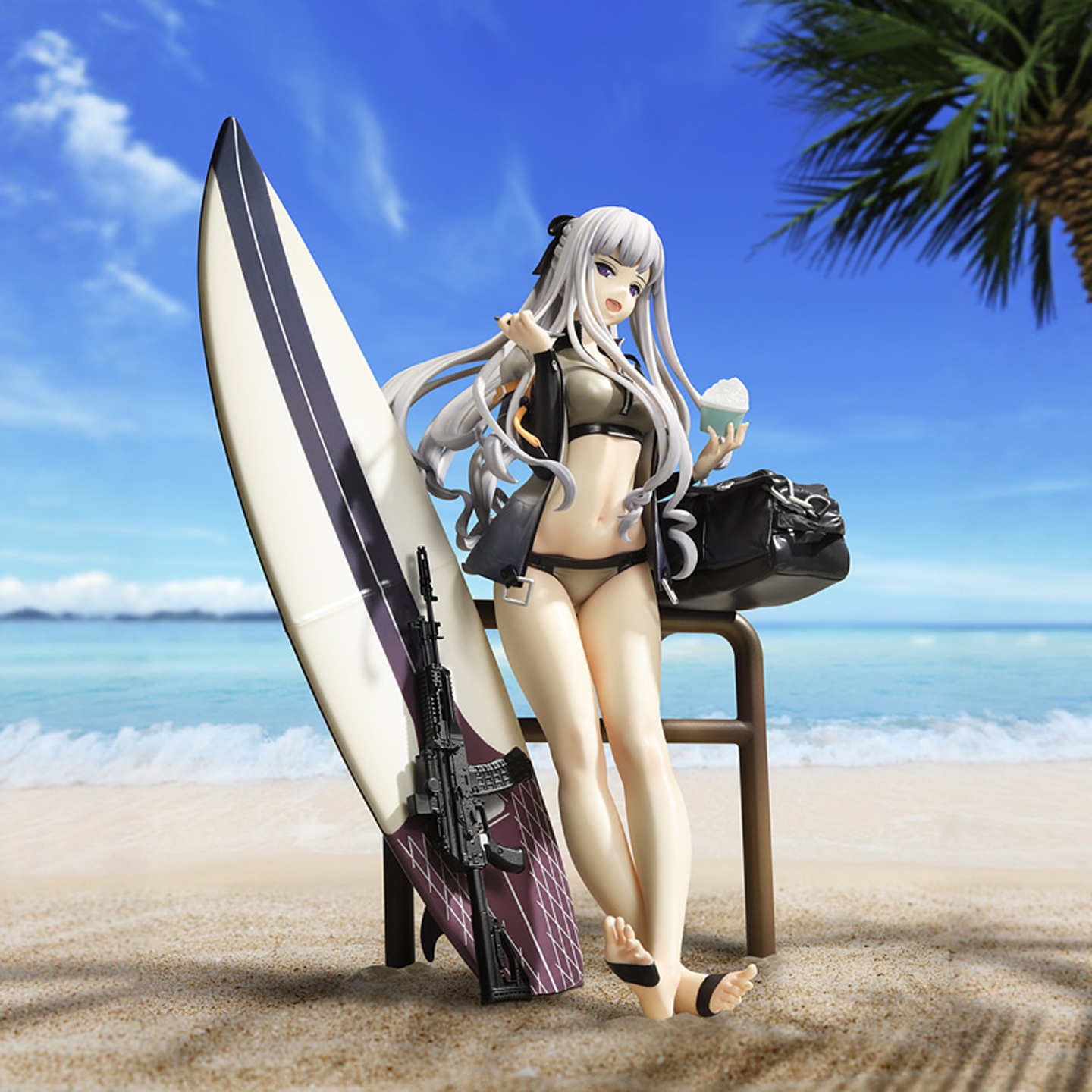 樱乐会现货BellFine  少女前线AK-12冰沙时光 泳装水着 手办 1/8