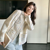 彩虹小香风外套2C170--3003--P145控198，女装短外套，2C170
