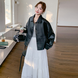 现货休闲皮衣外套2C170-1025-P145-K208，女装皮衣，2C170