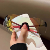 专业跑步马拉松骑行护目镜变色太阳镜男女款 防风户外登山徒步眼镜