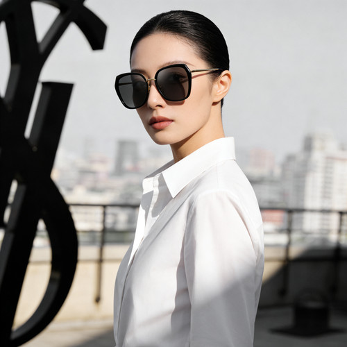 墨镜女高级感大脸显瘦潮圆脸偏光防紫外线太阳镜2026新款眼镜防晒