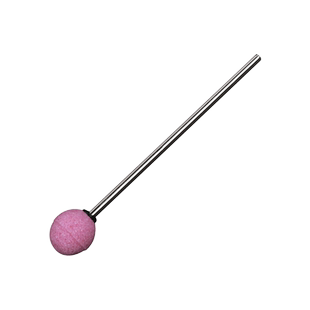 加长火石仔红刚玉砂轮磨头球头3加长型砂轮金属打磨抛光头电磨头