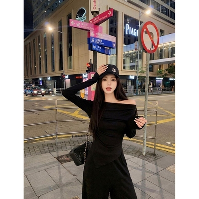 秋冬ootd穿搭套装2025年新款针织上衣裤子两件套高级感搭配一整套