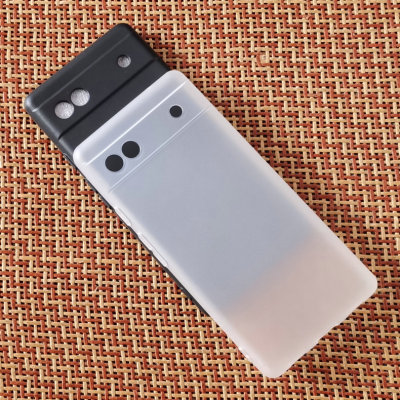 适用谷歌Pixel 6A壳Google Pixel 6a保护套5G全包透明硅胶磨砂保护壳防刮摔软壳简约素材